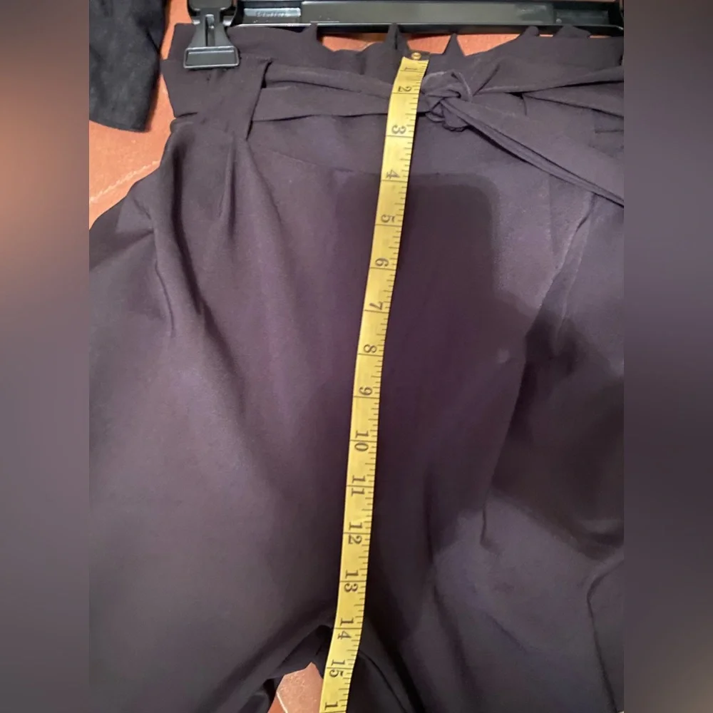 GRACE KARIN Black High Waisted Ankle Bow Pants - Picture 16 of 16